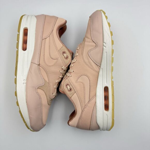 Nike Air Max 1 Premium Particle Beige Pink Women’s 10 454746-206 - Picture 8 of 11